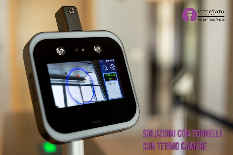 INFDF105 terminale di controllo accessi con termocamera - immagine 5
